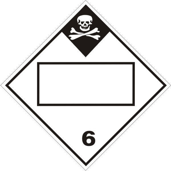 Hazardous Material Markings DOT Placard | DOT-184