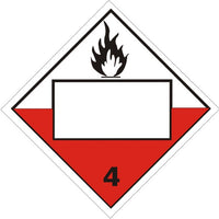 Hazardous Material Markings DOT Placard | DOT-206