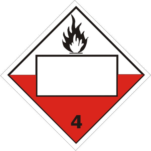 Hazardous Material Markings DOT Placard | DOT-206