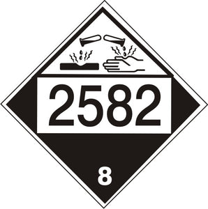 Hazardous Material Markings DOT Placard | DOT-258