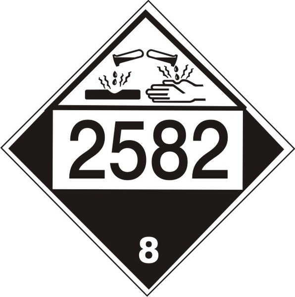 Hazardous Material Markings DOT Placard | DOT-258