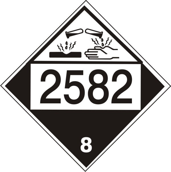 Hazardous Material Markings DOT Placard | DOT-258