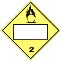 Hazardous Material Markings DOT Placard | DOT-2693