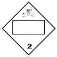 Hazardous Material Markings DOT Placard | DOT-2694