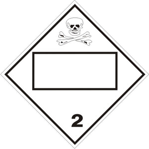 Hazardous Material Markings DOT Placard | DOT-2694