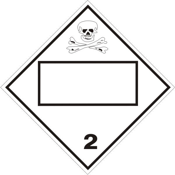 Hazardous Material Markings DOT Placard | DOT-2694
