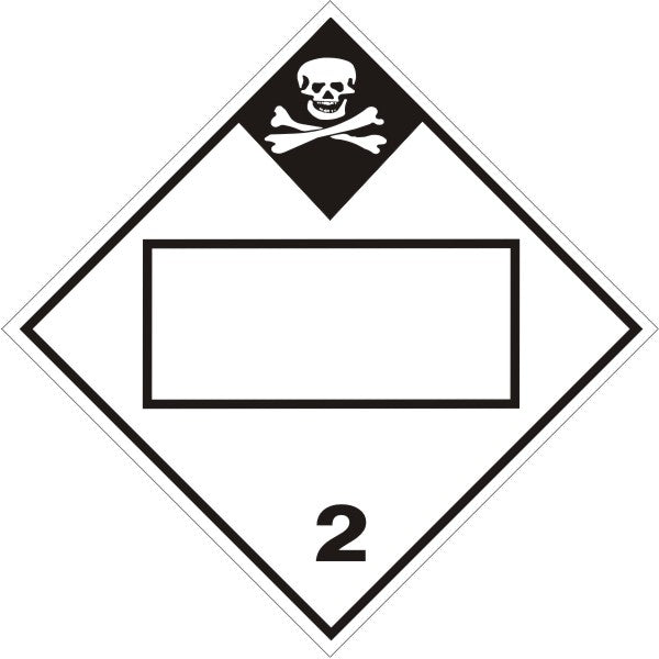 Hazardous Material Markings DOT Placard | DOT-2695