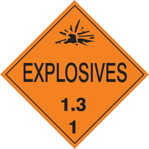 Hazardous Material Markings DOT Placard | DOT-2817