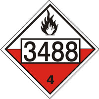 Hazardous Material Markings DOT Placard | DOT-348