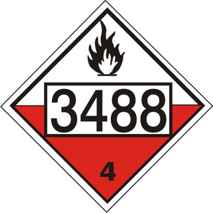 Hazardous Material Markings DOT Placard | DOT-348