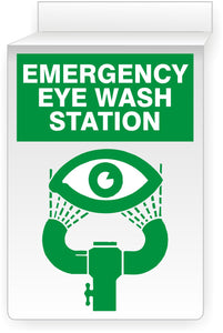 Ceiling Sign - Emergency Eye Wash Station