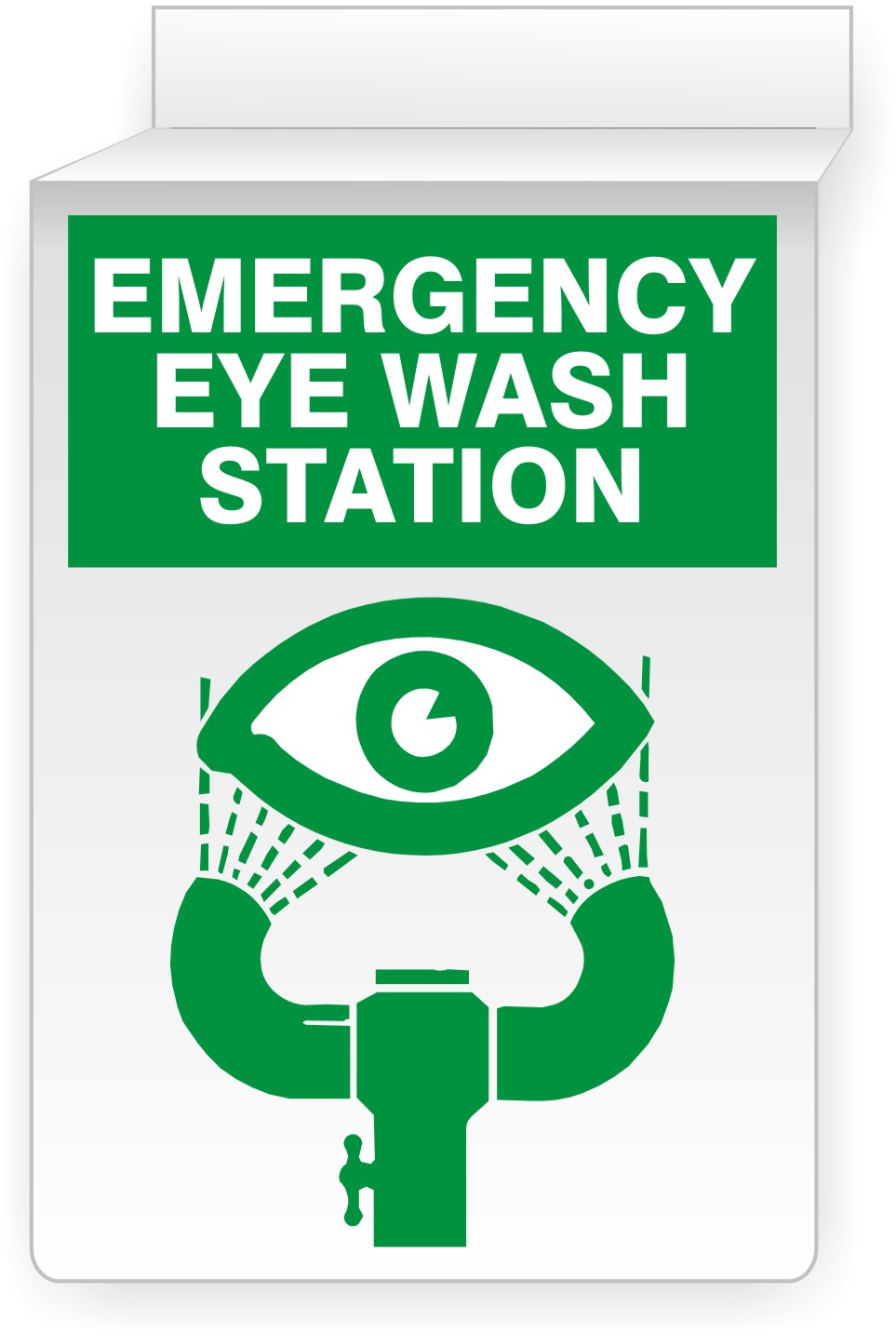 Ceiling Sign - Emergency Eye Wash Station