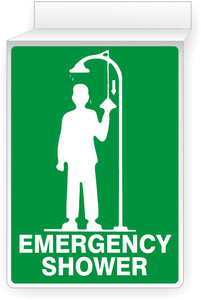 Ceiling Sign - Emergency Shower