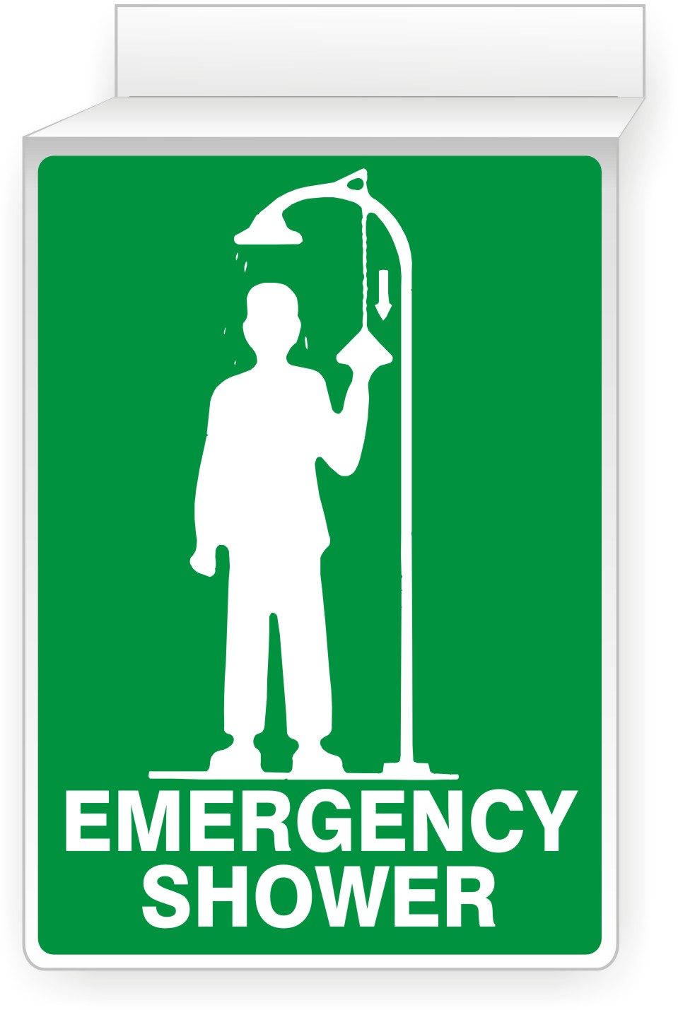 Ceiling Sign - Emergency Shower