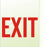 Glow Ceiling Sign - Exit
