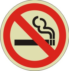 No Smoking Symbol Anti-Slip Floor Decals | FDGL-13