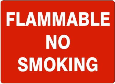 Flammable No Smoking Signs | G-2691