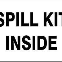 Spill Kit Inside Signs | G-9343