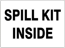 Spill Kit Inside Signs | G-9343