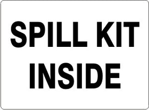 Spill Kit Inside Signs | G-9343