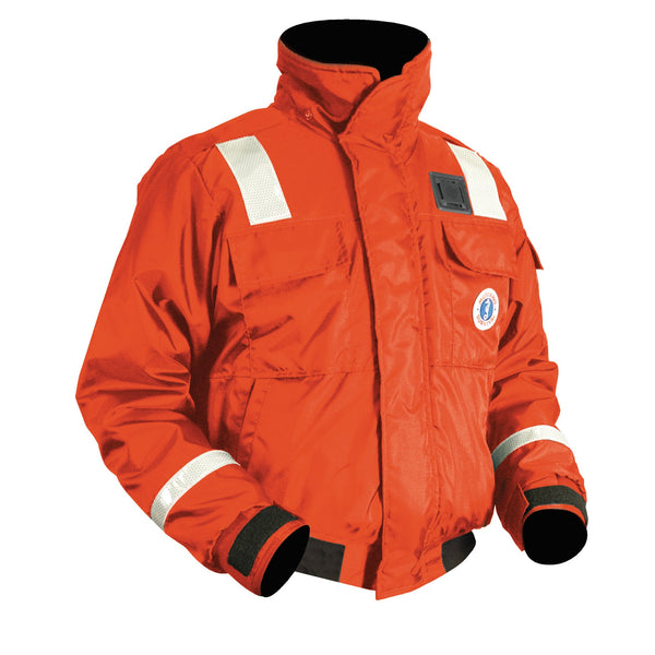Classic Flotation Bomber Jacket W/Reflective Tape - 3X-Large