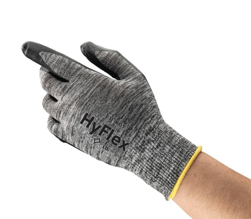 11-801 Nitrile Foam Palm Coated Gloves, Size 7 | 012-11-801-7