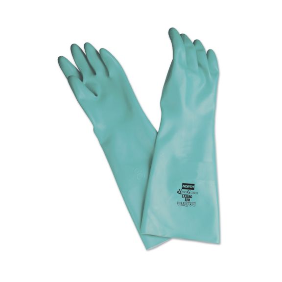 (6DZ/CASE) NITRI-GUARD NITRILE GLOVES GREEN