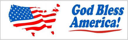 God Bless America - Safety Banner | SBL-355