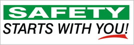 Safety Starts With You - Safety Banner | SBL-368
