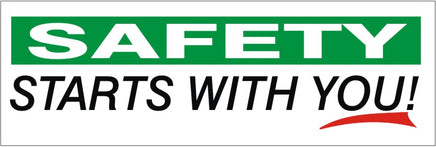 Safety Starts With You - Safety Banner | SBL-368