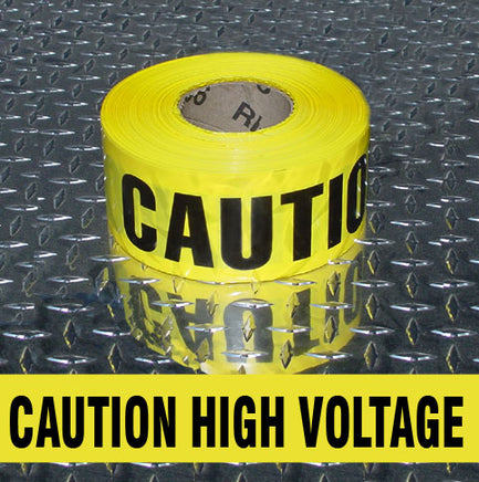 Barricade Tape -  Caution High Voltage | BT4025