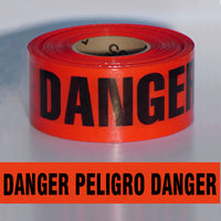 Danger Peligro Barricade Tape - 3 Mil - 3"x1000' | BT4068