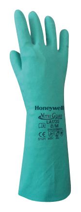 (12DZ/CASE) NITRI-GUARDNITRILE GLOVES GREEN