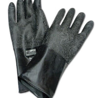 BUTYL CHEMICAL RESISTANTGLOVE: ROUGH:SIZE S