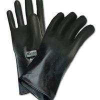 Chemical Resistant Gloves, Butyl, 14 in L, 7 mil, X-Small