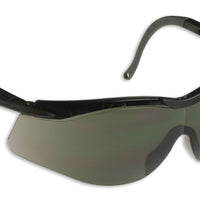 N-VISION SAFETY GLASSESBLACK & GREY FRAME SMOKE