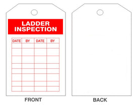 Ladder Inspection Tags