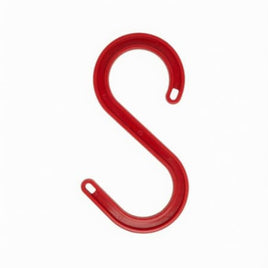 Safety Cable Hanger 12", 5/PK - S Hook Type, Heavy Duty, Multi-Colors - 7705-RD
