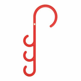 Safety Cable Hangers - Tri-Hook, 10/PK Red 7708-RD
