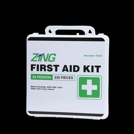 ZING ANSI Certified 50-Person First Aid Kit | FASO
