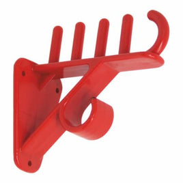 Cable Safety Hanger/Wall Wire Holder - Wall Mount, 10-Pk Red 7711-RD