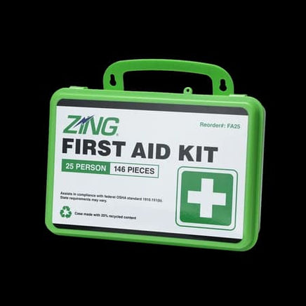 ZING Recycled 25-Person First Aid Kit | FA25