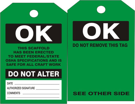 Scaffold Ok Tags
