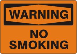 Warning No Smoking Signs | W-9669