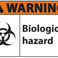 Warning Biological Hazard Eco Biohazard Signs Available In Different Sizes and Materials