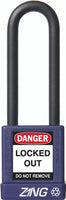 RecycLock Padlock, Keyed Different, 3" Shackle and 1.75" Body - Purple
