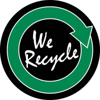 WE RECYCLE (ARROW), 2DIA, PS VINYL, 25/PK