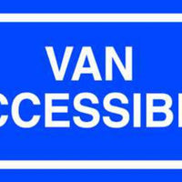 Van Accessible - Available in Different Materials - Eco Parking Signs