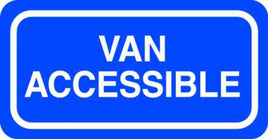 Van Accessible - Available in Different Materials - Eco Parking Signs
