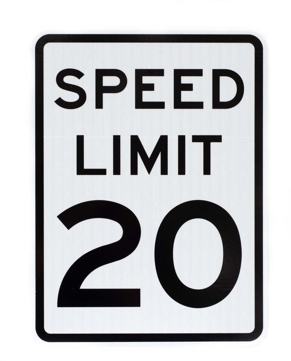 Speed Limit 20 MPH Eco Traffic Sign | 2223
